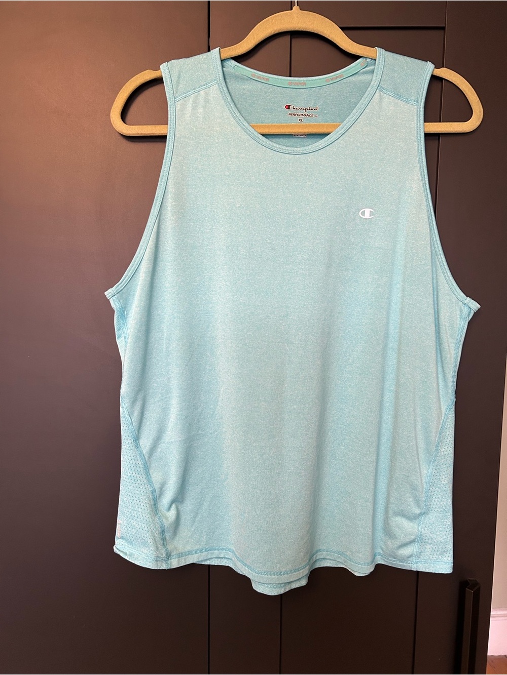 Champion Light Aqua Performance Tank Top